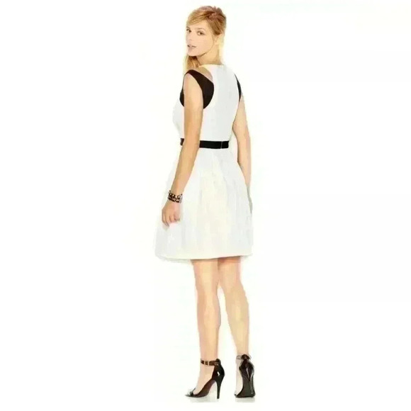 NWT Jessica Simpson Contrast Fit & Flare Dress, Size 8; $128 - Picture 2 of 7